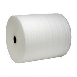 Value Collection - 275' Long x 24" Wide x 1/8" Thick, Polyethylene Foam - White - Exact Tooling