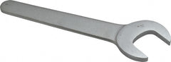 Proto - 1-1/8" Standard Service Open End Wrench - 7" OAL, Single End, Satin Finish, 30° Head Angle - Exact Tooling