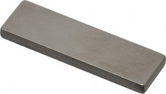 Mitutoyo - 0.1003" Rectangular Steel Gage Block - Accuracy Grade AS-1, Includes Certificate of Inspection - Exact Tooling