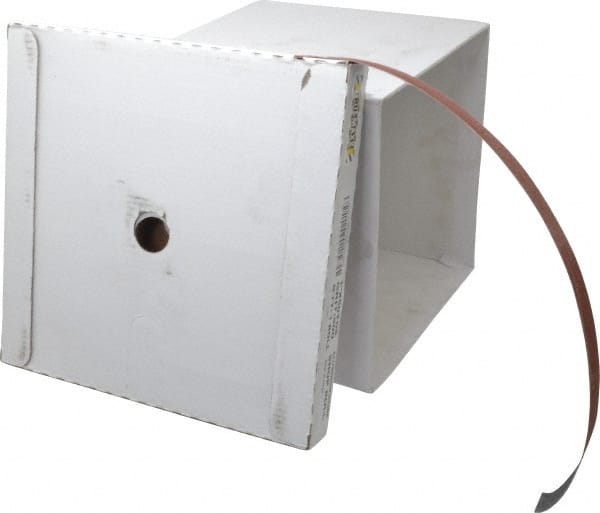 Tru-Maxx - 1" x 50 Yd 500 Grit Aluminum Oxide Cloth Roll - Super Fine Grade, J Weighted Backing - Exact Tooling