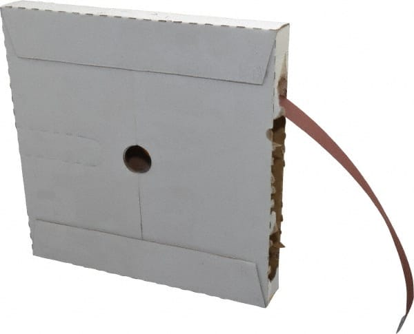 Tru-Maxx - 1" x 50 Yd 220 Grit Aluminum Oxide Cloth Roll - Very Fine Grade, J Weighted Backing - Exact Tooling