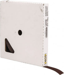 Tru-Maxx - 1" x 50 Yd 80 Grit Aluminum Oxide Cloth Roll - Medium Grade, J Weighted Backing - Exact Tooling