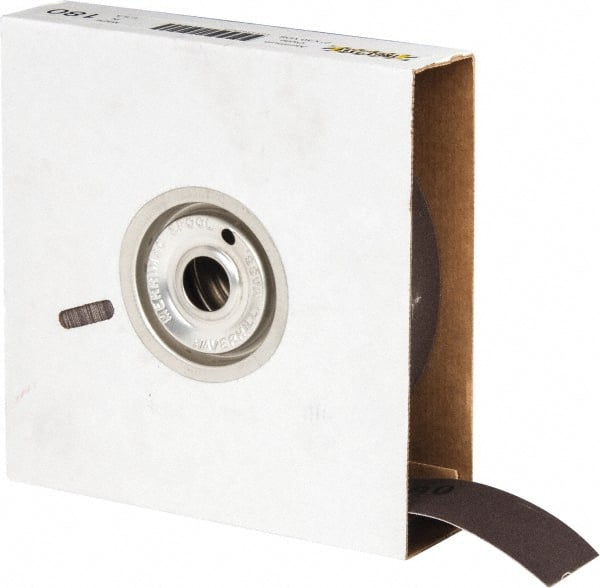 Tru-Maxx - 2" x 50 Yd 180 Grit Aluminum Oxide Cloth Roll - Very Fine Grade, J Weighted Backing - Exact Tooling