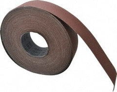 Tru-Maxx - 2" x 50 Yd 150 Grit Aluminum Oxide Cloth Roll - Very Fine Grade, J Weighted Backing - Exact Tooling