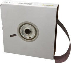 Tru-Maxx - 2" x 50 Yd 120 Grit Aluminum Oxide Cloth Roll - Fine Grade, J Weighted Backing - Exact Tooling