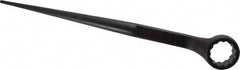 Proto - 1-5/8" 12 Point Spud Handle Box Wrench - Single End, 2-15/32" Head Diam x 1-1/8" Head Thickness, 22" OAL, Steel, Black Finish - Exact Tooling