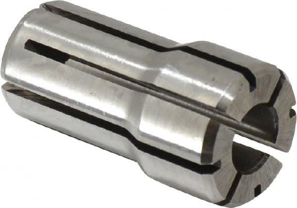 Kennametal - 0.3543 Inch, 8.2 to 9 mm Collet Capacity, Series DA100 Double Angle Collet - 1-7/16 Inch Overall Length, 0.769 Inch Overall Diameter, 0.001 Inch TIR - Exact Tooling