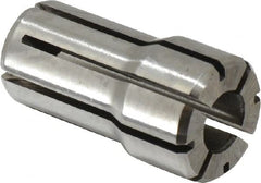 Kennametal - 0.3543 Inch, 8.2 to 9 mm Collet Capacity, Series DA100 Double Angle Collet - 1-7/16 Inch Overall Length, 0.769 Inch Overall Diameter, 0.001 Inch TIR - Exact Tooling
