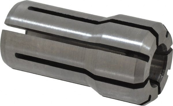 Kennametal - 3/8 Inch, 8.7 to 9.5 mm Collet Capacity, Series DA100 Double Angle Collet - 1-7/16 Inch Overall Length, 0.769 Inch Overall Diameter, 0.001 Inch TIR - Exact Tooling