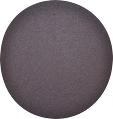 Norton - 15" Diam, 36 Grit Aluminum Oxide Adhesive PSA Disc - Very Coarse, Brown, X Weighted Cloth Backing, Flexible - Exact Tooling