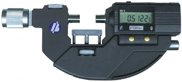 Fowler - Micrometer Computer Kit - Use with Electronic Indicating Micrometers - Exact Tooling