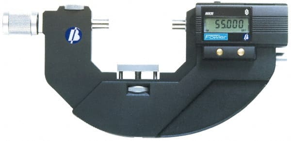 Fowler - Electronic Indicating Micrometers Minimum Measurement (mm): 30.00 Minimum Measurement (Decimal Inch): 1.2500 - Exact Tooling