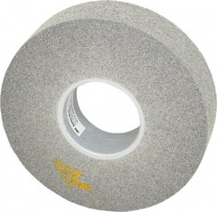 3M - 8" Diam, 2" Face Width, 3" Center Hole, Fine Grade, Silicon Carbide Deburring Wheel - Convolute, Hard Density 8 Grade, 4,500 RPM - Exact Tooling