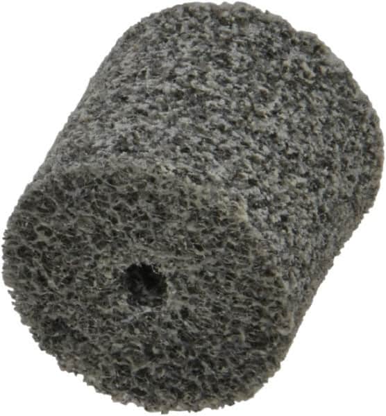 3M - 1" Diam, 1" Face Width, 3/16" Center Hole, Medium Grade, Aluminum Oxide Deburring Wheel - Unitized, Soft Density 2 Grade, 25,100 RPM - Exact Tooling