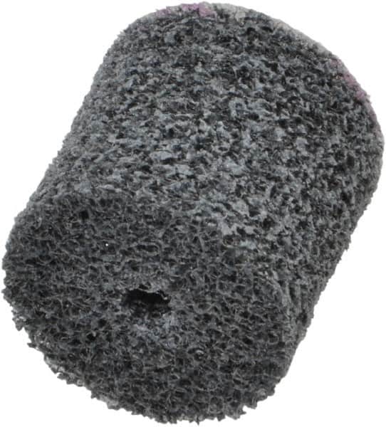 3M - 1" Diam, 1" Face Width, 3/16" Center Hole, Fine Grade, Silicon Carbide Deburring Wheel - Unitized, Soft Density 2 Grade, 30,100 RPM - Exact Tooling