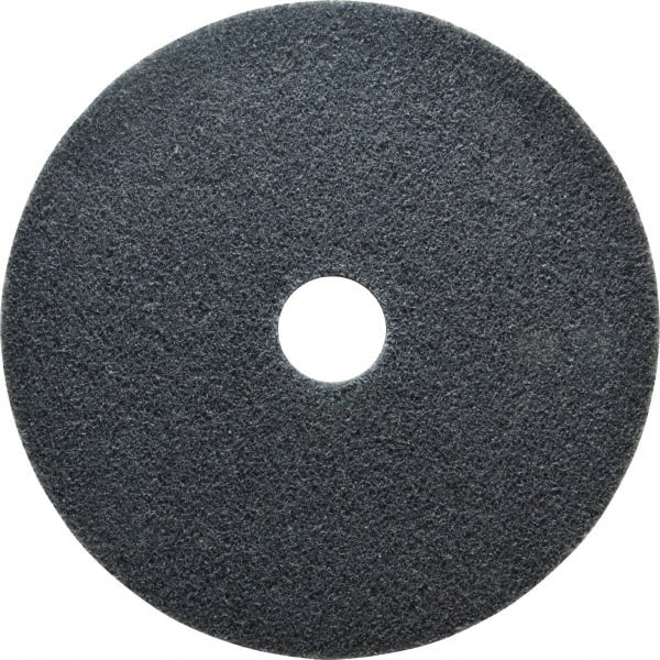 3M - 6" Diam, 1/2" Face Width, 1" Center Hole, Fine Grade, Silicon Carbide Deburring Wheel - Unitized, Soft Density 2 Grade, 5,000 RPM - Exact Tooling