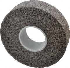 3M - 8" Diam, 2" Face Width, 3" Center Hole, Medium Grade, Silicon Carbide Deburring Wheel - Convolute, Soft Density 2 Grade, 4,500 RPM - Exact Tooling