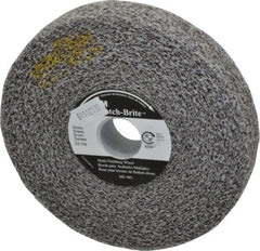 3M - 6" Diam, 1" Face Width, 1" Center Hole, Fine Grade, Silicon Carbide Deburring Wheel - Convolute, Soft Density 2 Grade, 6,000 RPM - Exact Tooling