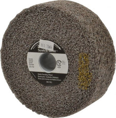 3M - 6" Diam, 2" Face Width, 1" Center Hole, Fine Grade, Silicon Carbide Deburring Wheel - Convolute, Soft Density 2 Grade, 6,000 RPM - Exact Tooling