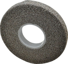 3M - 8" Diam, 1" Face Width, 3" Center Hole, Fine Grade, Silicon Carbide Deburring Wheel - Convolute, Soft Density 2 Grade, 4,500 RPM - Exact Tooling