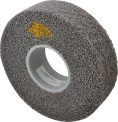 3M - 8" Diam, 2" Face Width, 3" Center Hole, Fine Grade, Silicon Carbide Deburring Wheel - Convolute, Soft Density 2 Grade, 4,500 RPM - Exact Tooling