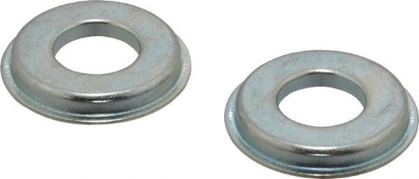 3M - Deburring Wheel Flange - Compatible with 1" Diam x 1/2" Hole Deburring Wheels - Exact Tooling