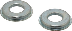 3M - Deburring Wheel Flange - Compatible with 1" Diam x 1/2" Hole Deburring Wheels - Exact Tooling