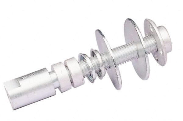 3M - Deburring Wheel Spindle Extender Kit - Compatible with 6" Diam & 8" Diam Deburring Wheels - Exact Tooling