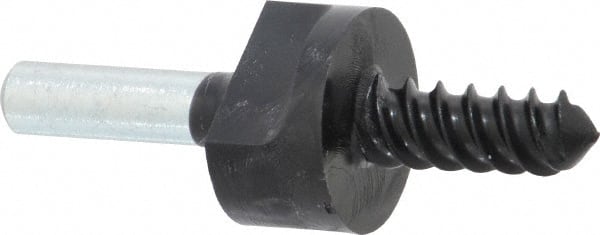 3M - 1/4" Shank Diam Unitized Deburring Wheel Mandrel - Compatible with 1 Inch, 1" Diam x 1" Wide x 3/16" Hole Deburring Wheels - Exact Tooling