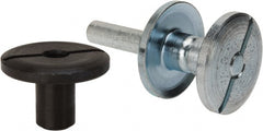 3M - 1/4" Shank Diam Unitized Deburring Wheel Mandrel - Compatible with 2" - 4" Diam x 3/4" Wide x 3/8" Hole Deburring Wheels - Exact Tooling