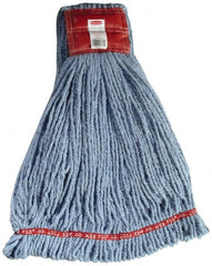 Rubbermaid - 5" Red Head Band, Large Blended Fiber Loop End Mop Head - 4 Ply, Use for General Purpose - Exact Tooling