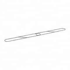 Rubbermaid - 48" Long x 5" Wide Metal Dust Mop Frame - Snap-On - Exact Tooling