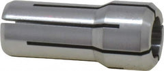 Kennametal - 0.315 Inch, 7.2 to 8 mm Collet Capacity, Series DA200 Double Angle Collet - 1-3/16 Inch Overall Length, 0.539 Inch Overall Diameter, 0.001 Inch TIR - Exact Tooling