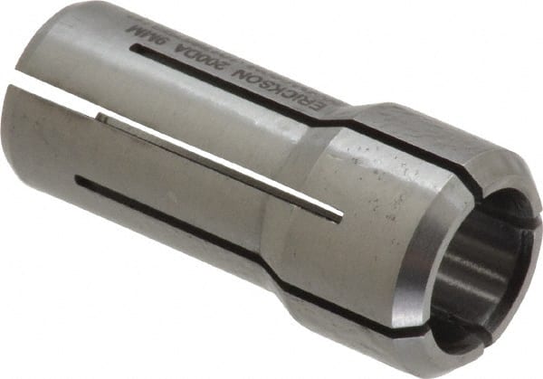 Kennametal - 0.3543 Inch, 8.2 to 9 mm Collet Capacity, Series DA200 Double Angle Collet - 1-3/16 Inch Overall Length, 0.539 Inch Overall Diameter, 0.001 Inch TIR - Exact Tooling