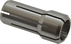 Kennametal - 3/8 Inch, 8.7 to 9.5 mm Collet Capacity, Series DA200 Double Angle Collet - 1-3/16 Inch Overall Length, 0.539 Inch Overall Diameter, 0.001 Inch TIR - Exact Tooling