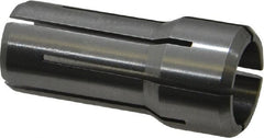 Kennametal - 0.3937 Inch, 9.2 to 10 mm Collet Capacity, Series DA200 Double Angle Collet - 1-3/16 Inch Overall Length, 0.539 Inch Overall Diameter, 0.001 Inch TIR - Exact Tooling