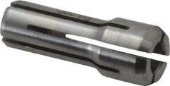 Kennametal - 0.1772 Inch, 3.7 to 4.5 mm Collet Capacity, Series DA300 Double Angle Collet - 1 Inch Overall Length, 3/8 Inch Overall Diameter, 0.001 Inch TIR - Exact Tooling