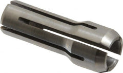 Kennametal - 0.2165 Inch, 4.7 to 5.5 mm Collet Capacity, Series DA300 Double Angle Collet - 1 Inch Overall Length, 3/8 Inch Overall Diameter, 0.001 Inch TIR - Exact Tooling