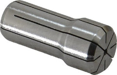 Kennametal - 0.0591 Inch, 0.7 to 1.5 mm Collet Capacity, Series DA200 Double Angle Collet - 1-3/16 Inch Overall Length, 0.539 Inch Overall Diameter, 0.001 Inch TIR - Exact Tooling