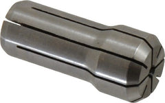 Kennametal - 0.0787 Inch, 1.2 to 2 mm Collet Capacity, Series DA200 Double Angle Collet - 1-3/16 Inch Overall Length, 0.539 Inch Overall Diameter, 0.001 Inch TIR - Exact Tooling