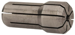 Kennametal - 0.0984 Inch, 1.7 to 2.5 mm Collet Capacity, Series DA200 Double Angle Collet - 1-3/16 Inch Overall Length, 0.539 Inch Overall Diameter, 0.001 Inch TIR - Exact Tooling