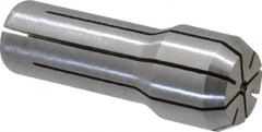 Kennametal - 0.0394 Inch, 0.2 to 1 mm Collet Capacity, Series DA300 Double Angle Collet - 1 Inch Overall Length, 3/8 Inch Overall Diameter, 0.001 Inch TIR - Exact Tooling