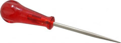 Wiha - 6-1/2" OAL Steel Reaming Awl - Plastic Handle - Exact Tooling