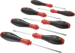 Wiha - 7 Piece TR7 to TR25 Ergonomic Handle Torx Driver Set - TR7, TR8, TR9, TR10, TR15, TR20, TR25 - Exact Tooling