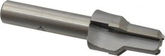 Scientific Cutting Tools - 0.586" Diam, 0.543" Small End Diam, 1/2" Straight Shank, 1-7/16" Flute, Taper Pipe Reamer - Exact Tooling