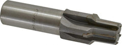 Scientific Cutting Tools - 15/16" Diam, 0.882" Small End Diam, 1" Straight Shank, 2-1/8" Flute, Taper Pipe Reamer - Exact Tooling
