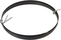 Disston - 10 TPI, 7' 5" Long x 1/2" Wide x 0.025" Thick, Welded Band Saw Blade - Carbon Steel, Toothed Edge, Raker Tooth Set, Hard Back, Contour Cutting - Exact Tooling