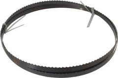 Disston - 4 TPI, 7' 9" Long x 1/2" Wide x 0.025" Thick, Welded Band Saw Blade - Carbon Steel, Toothed Edge, Raker Tooth Set, Hard Back, Contour Cutting - Exact Tooling
