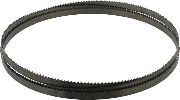Disston - 6 TPI, 7' 9" Long x 1/2" Wide x 0.025" Thick, Welded Band Saw Blade - Carbon Steel, Toothed Edge, Raker Tooth Set, Hard Back, Contour Cutting - Exact Tooling
