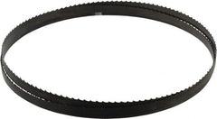 Disston - 4 TPI, 7' 9-1/2" Long x 1/2" Wide x 0.025" Thick, Welded Band Saw Blade - Carbon Steel, Toothed Edge, Raker Tooth Set, Hard Back, Contour Cutting - Exact Tooling